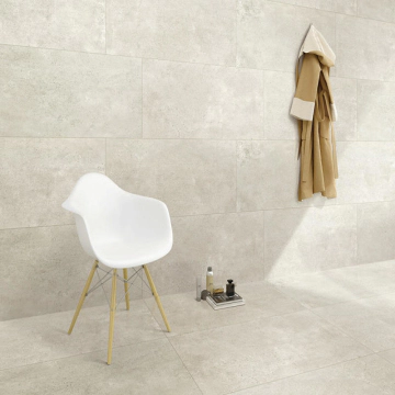 What should I do if the bathroom tiles are yellowed?