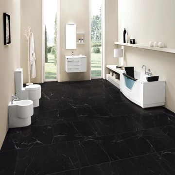 Bathroom with marble tiles