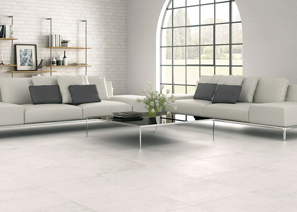 Overland ceramics strong cement look porcelain tile wholesale for hotel