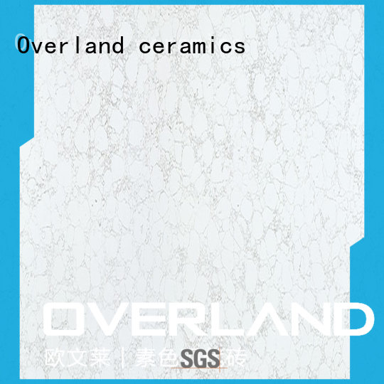 Overland ceramics bushboard porcelain tile flooring factory price for bathroom