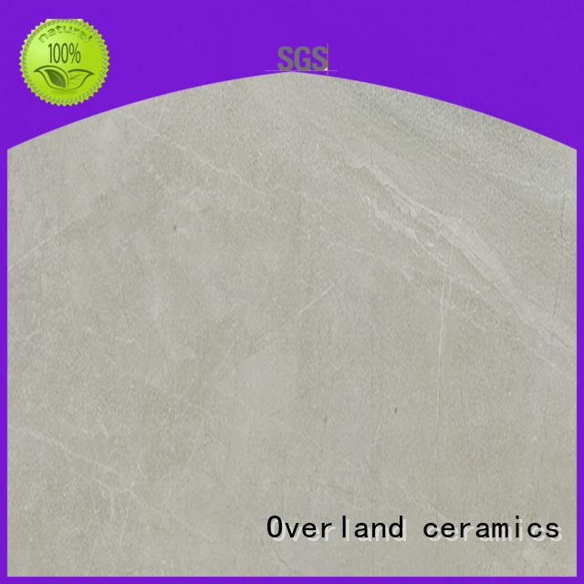 Overland ceramics high quality large marble tiles factory for home