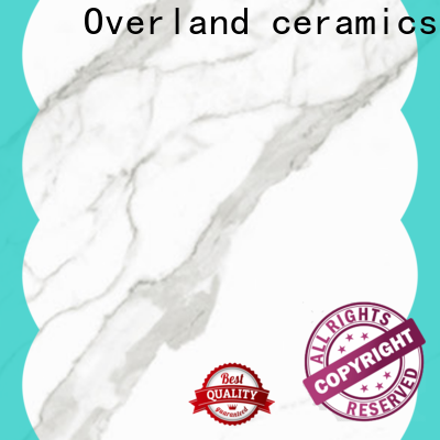 Overland ceramics cusotm carrara marble tile for sale for Villa