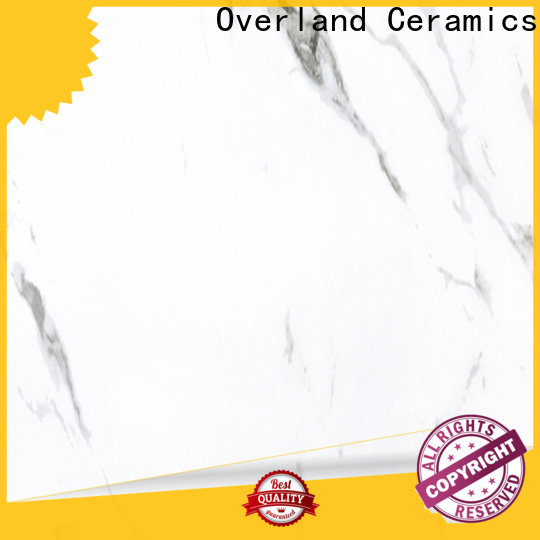 Overland ceramics cusotm carrara tiles supplier for apartment