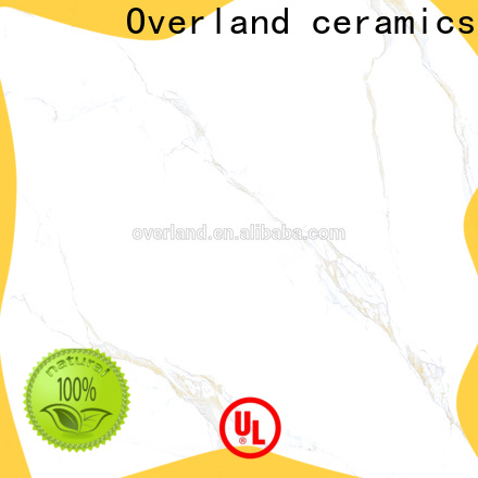 Overland ceramics black and white marble tile price for bathroom