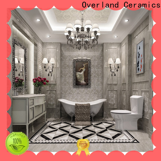 Overland ceramics high quality marble wall tile bathroom manufacturers for kitchen