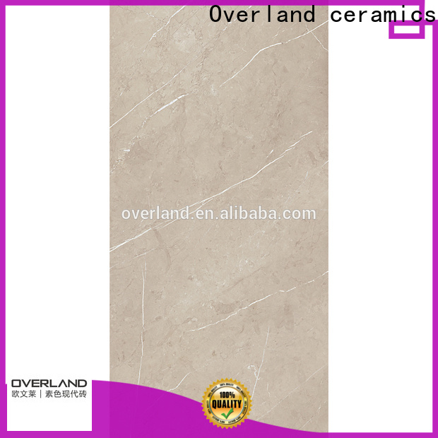 Overland ceramics marble ceramic tile design for hotel