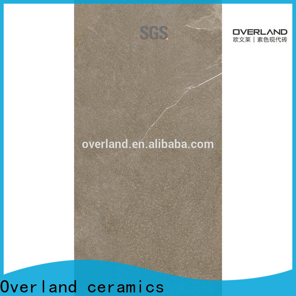 Overland ceramics terracotta color tile supplier for bathroom