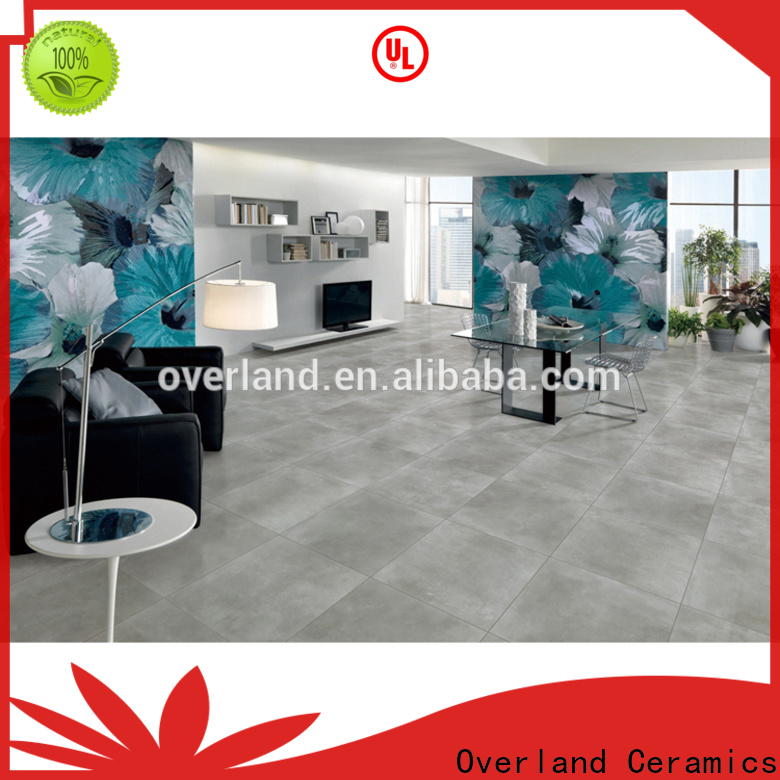 Overland ceramics stone tile floor manufacturers for hotel