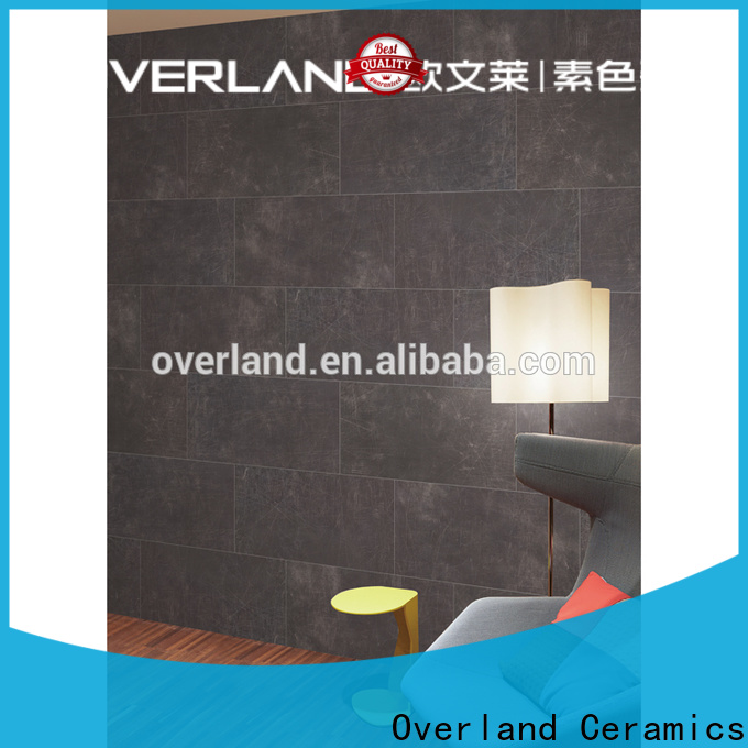 Overland ceramics decorative fan tile supplier for hotel