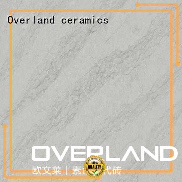 Overland ceramics high gloss black kitchen worktops from China for bathroom