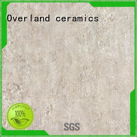 Overland ceramics porcelain black and white cement tile supplier for home