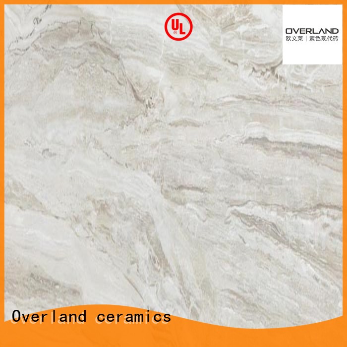 Overland ceramics product marble like tile design for outdoor