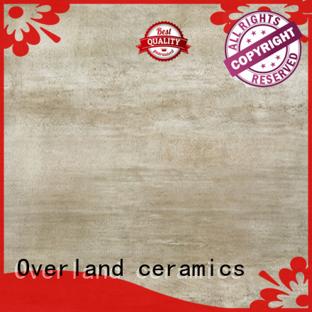 Overland ceramics slate wood style tiles from China for bathroom