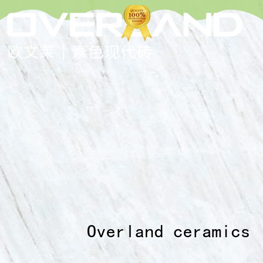 Overland ceramics wholesale cream marble floor tiles factory for kitchen