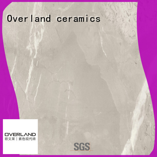 Overland ceramics natural marble look tiles for sale for hotel