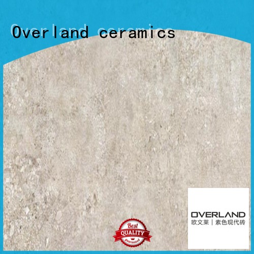 Overland ceramics concrete cement tile bathroom supplier for hotel