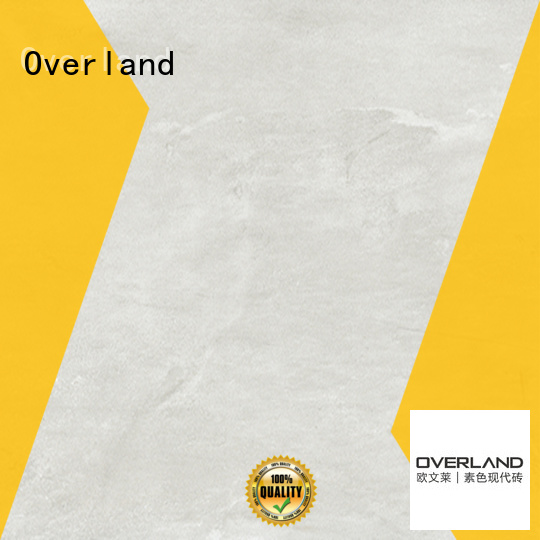 Overland outdoor floor gray cement tile wholesale for hotel