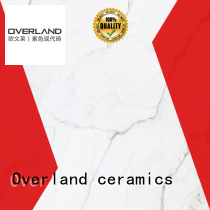 Overland ceramics decorative white and grey marble tiles for sale for kitchen