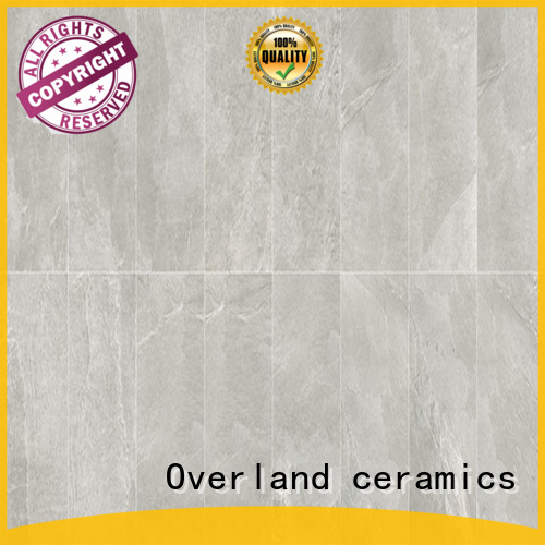 Overland ceramics marble like tile promotion for garden