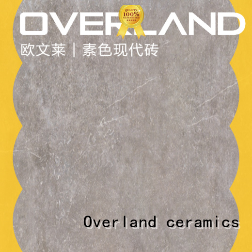 Overland ceramics travertine white stone tile wholesale for office